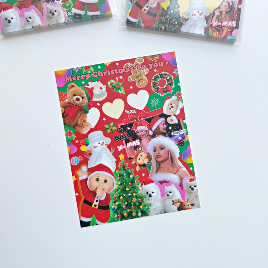 KISTCH Merry Christmas To you ポストカードなど全3種類 クリスマス