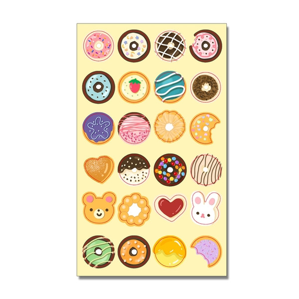 在庫販売 シール きらきらシリーズなど全5種類 ヴィヴィッドカラー ステッカー 海外デザイン 台湾 中国のかわいい雑貨のお店 Fontana